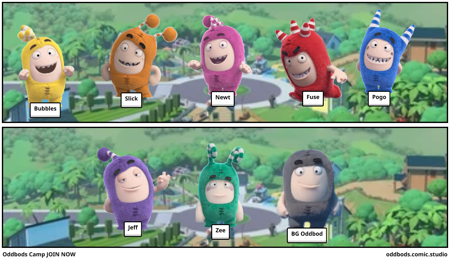 Browse Oddbods & Minibods Comics Comic Studio