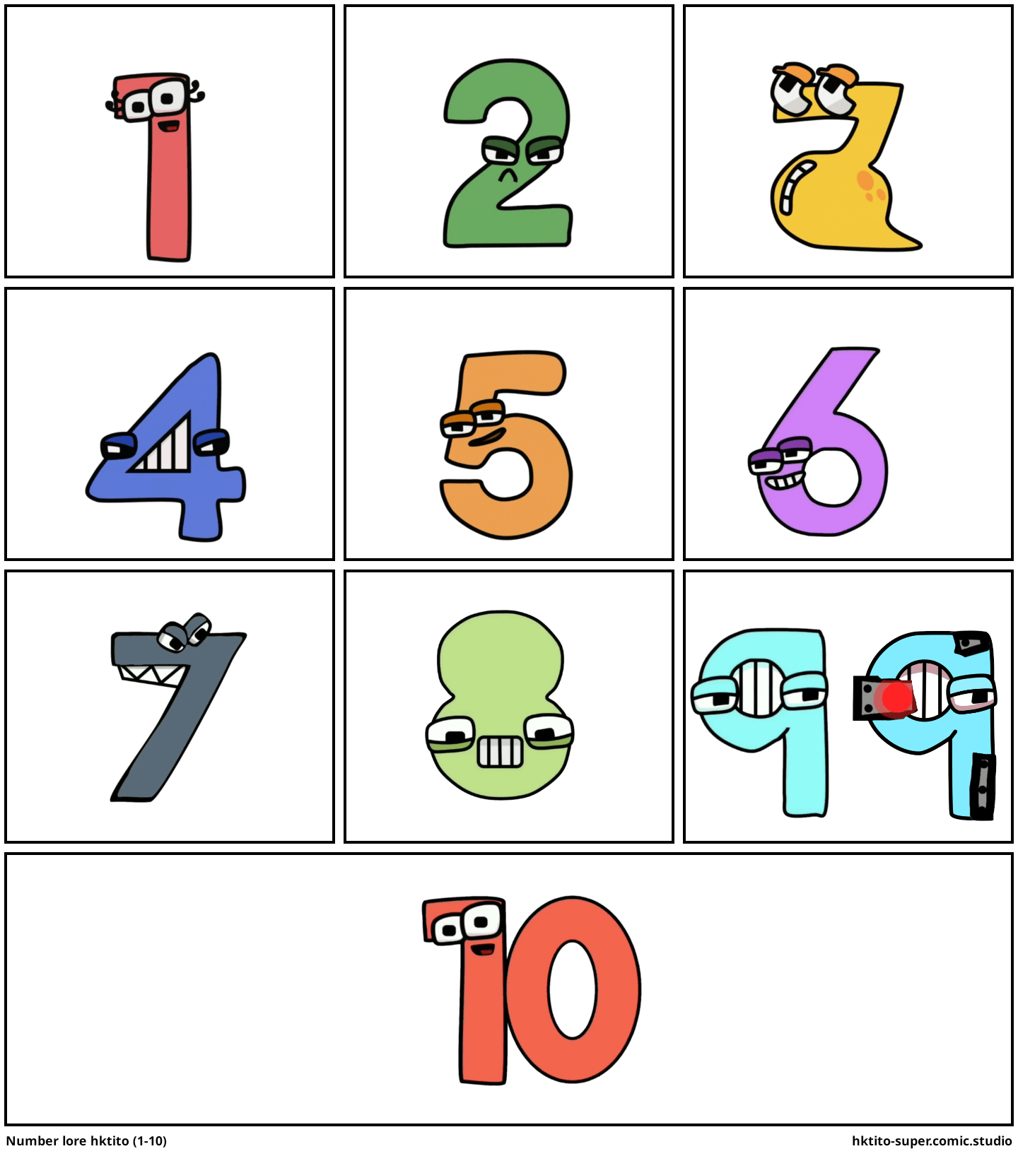 Number lore hktito (110) Comic Studio