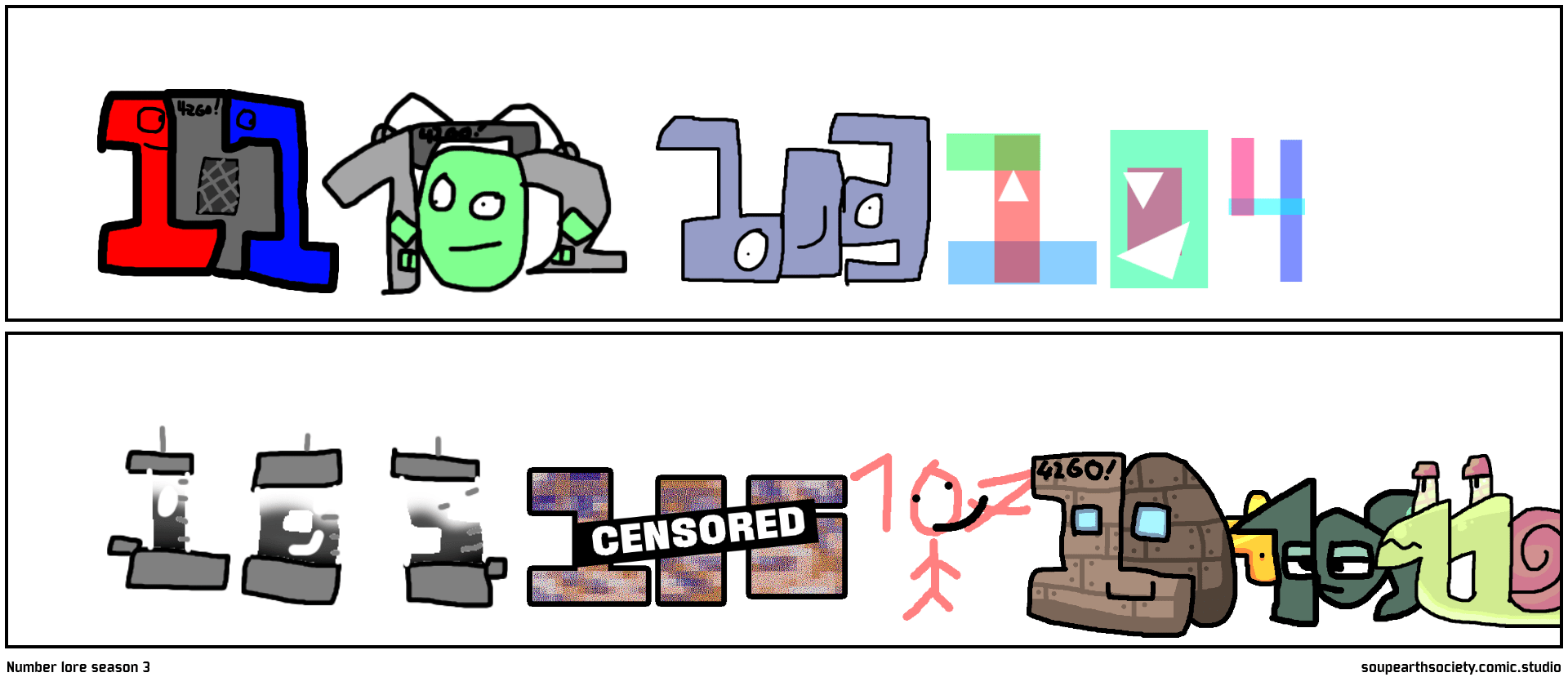 Number lore season 3 Comic Studio