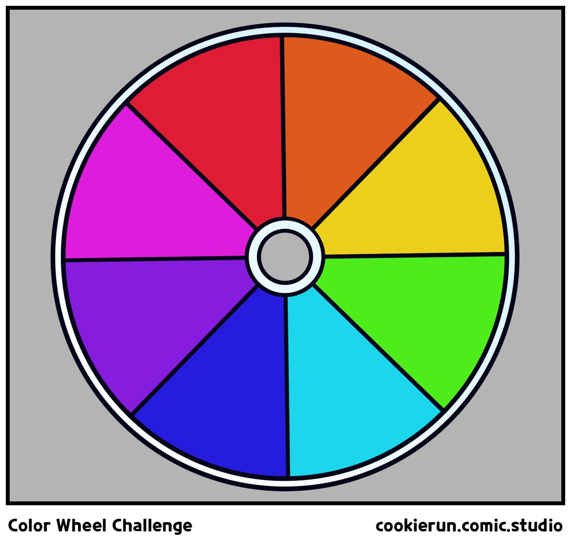 Color Wheel Challenge Comic Studio