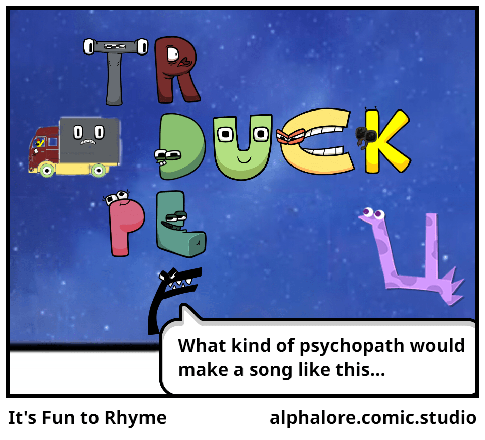 It's Fun to Rhyme Comic Studio