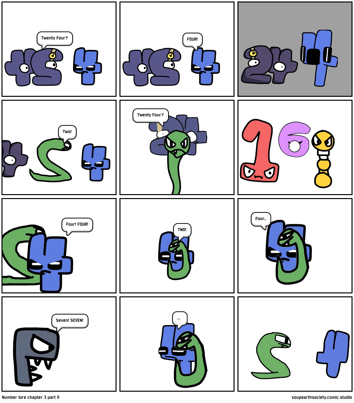 Number lore chapter 3 part 11 Comic Studio