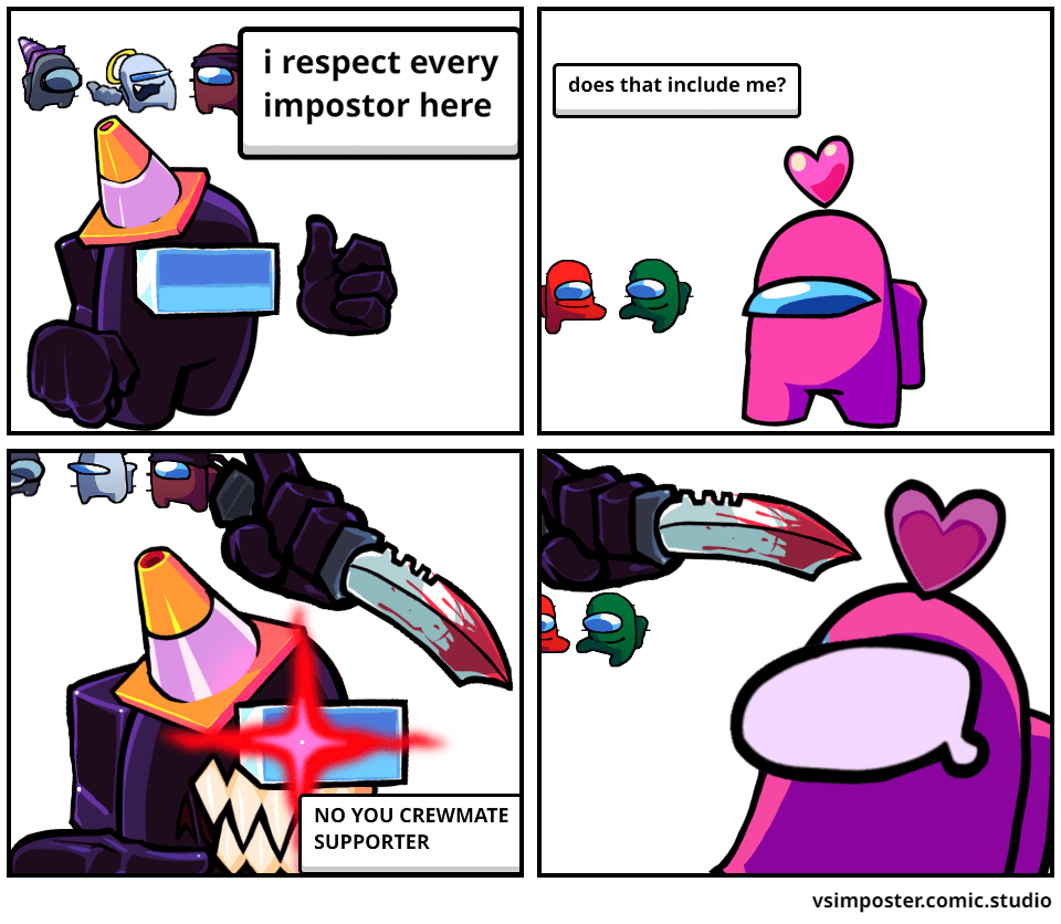 vs impostor memes Comic Studio