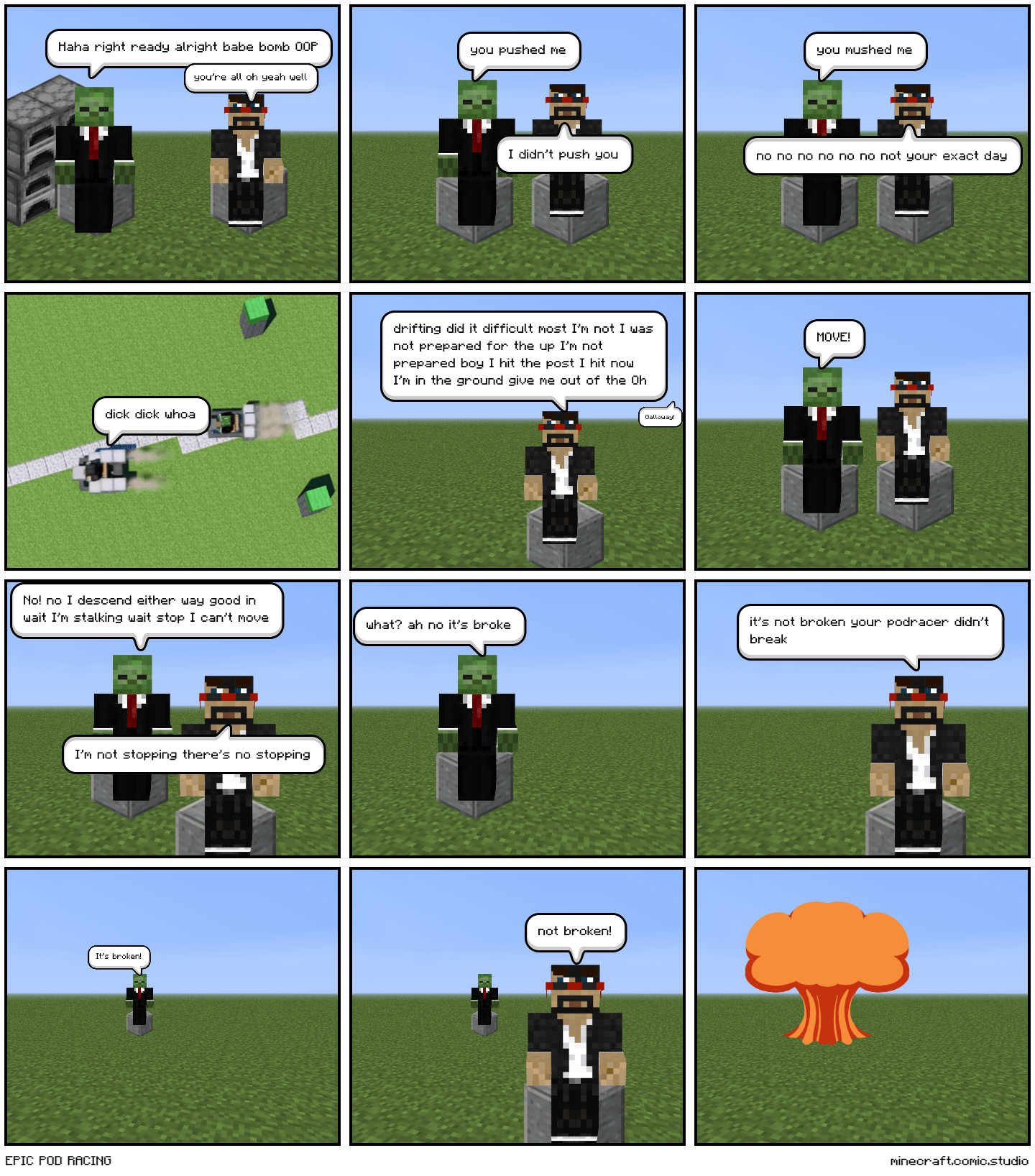 EPIC POD RACING Comic Studio