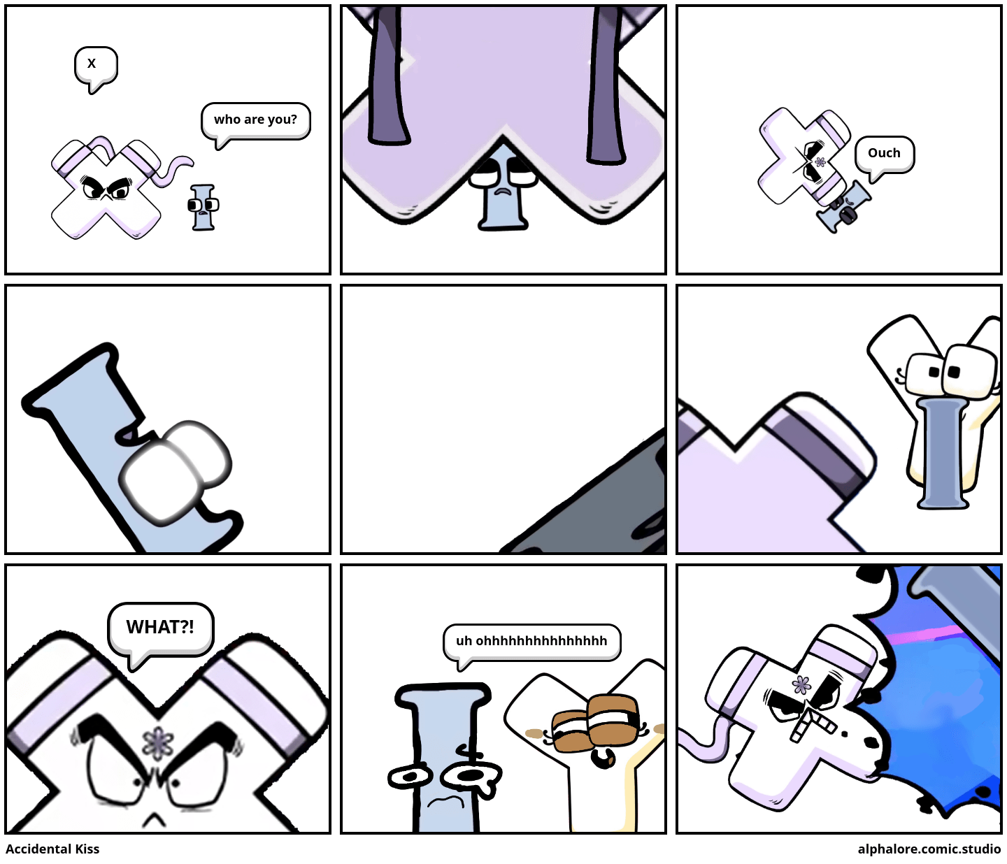 Accidental Kiss Comic Studio