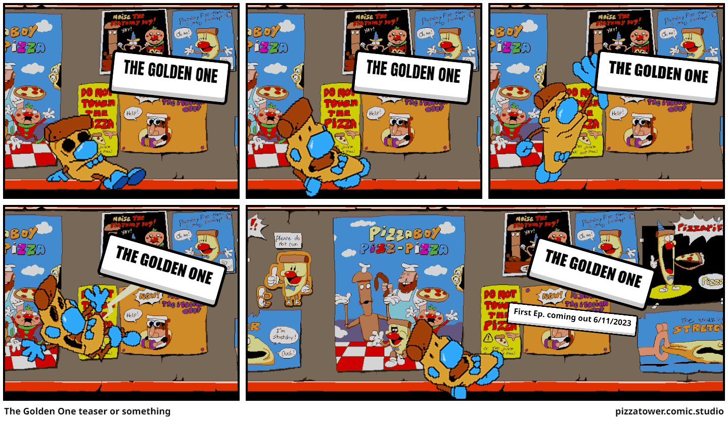 The Golden One teaser or something Comic Studio