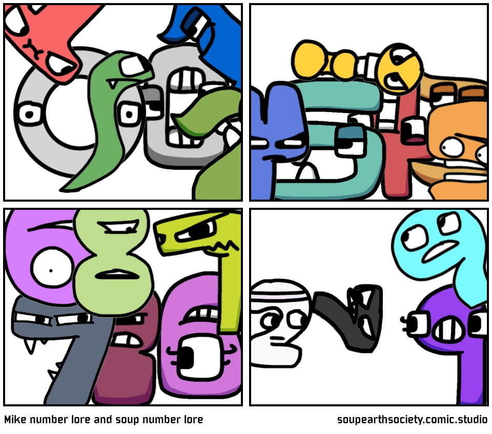 Mike number lore and soup number lore Comic Studio