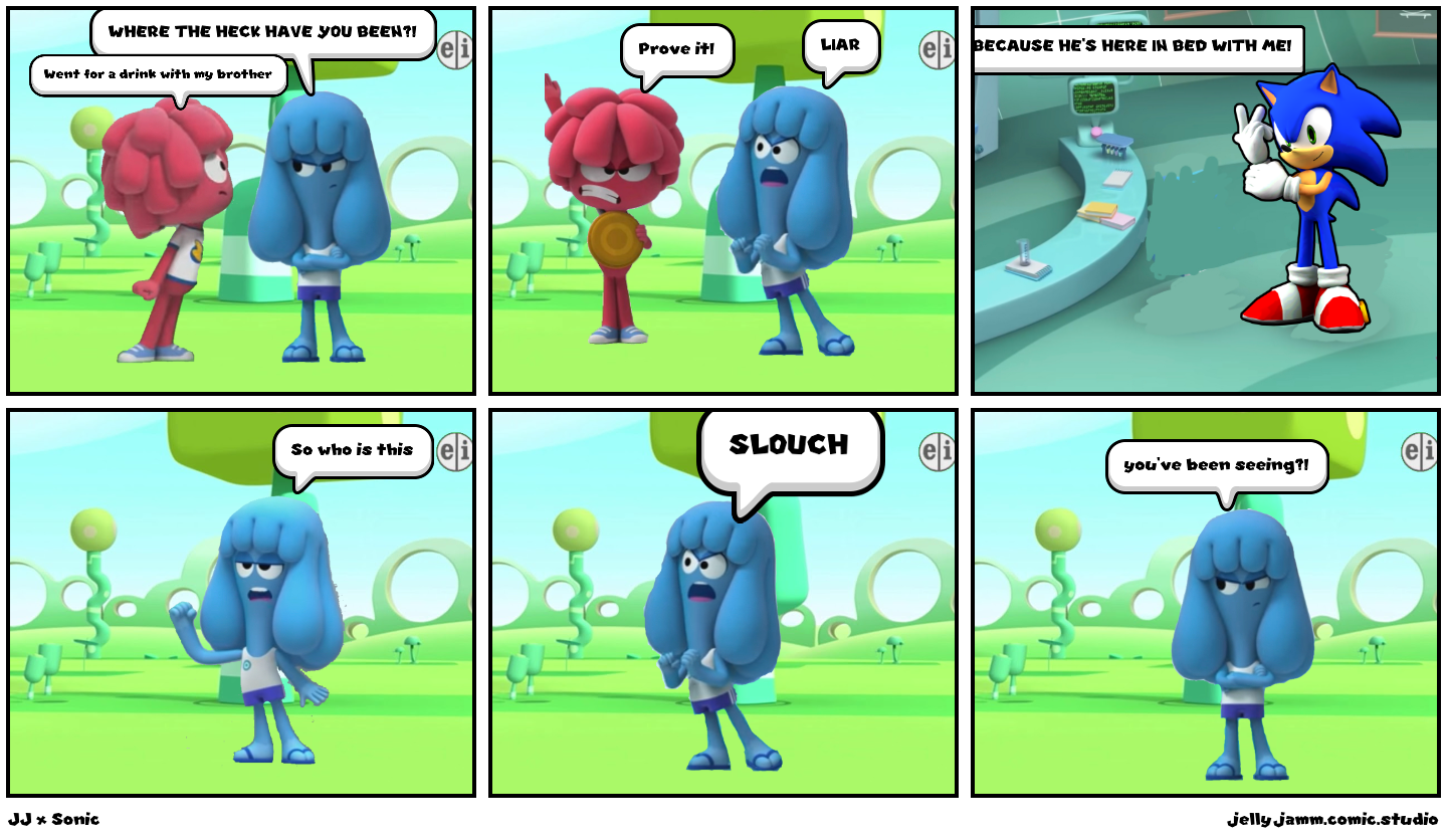 JJ x Sonic Comic Studio