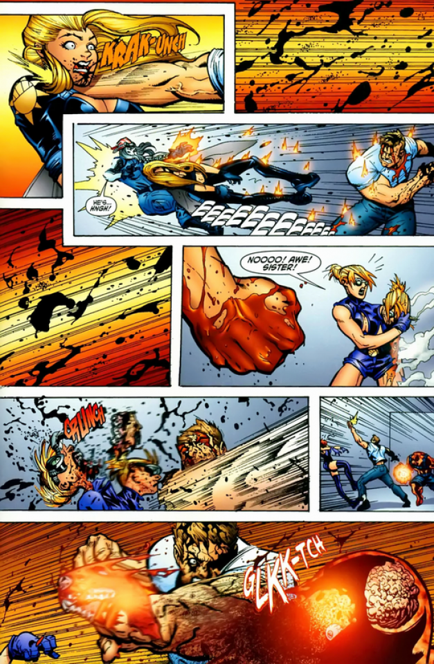 Midnighter vs Wolverine, Spiderman, and Captain America Battles