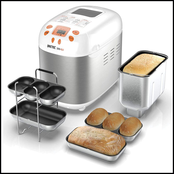 Pan de avena sin gluten en panificadora 🥖¡CRUJIENTE!