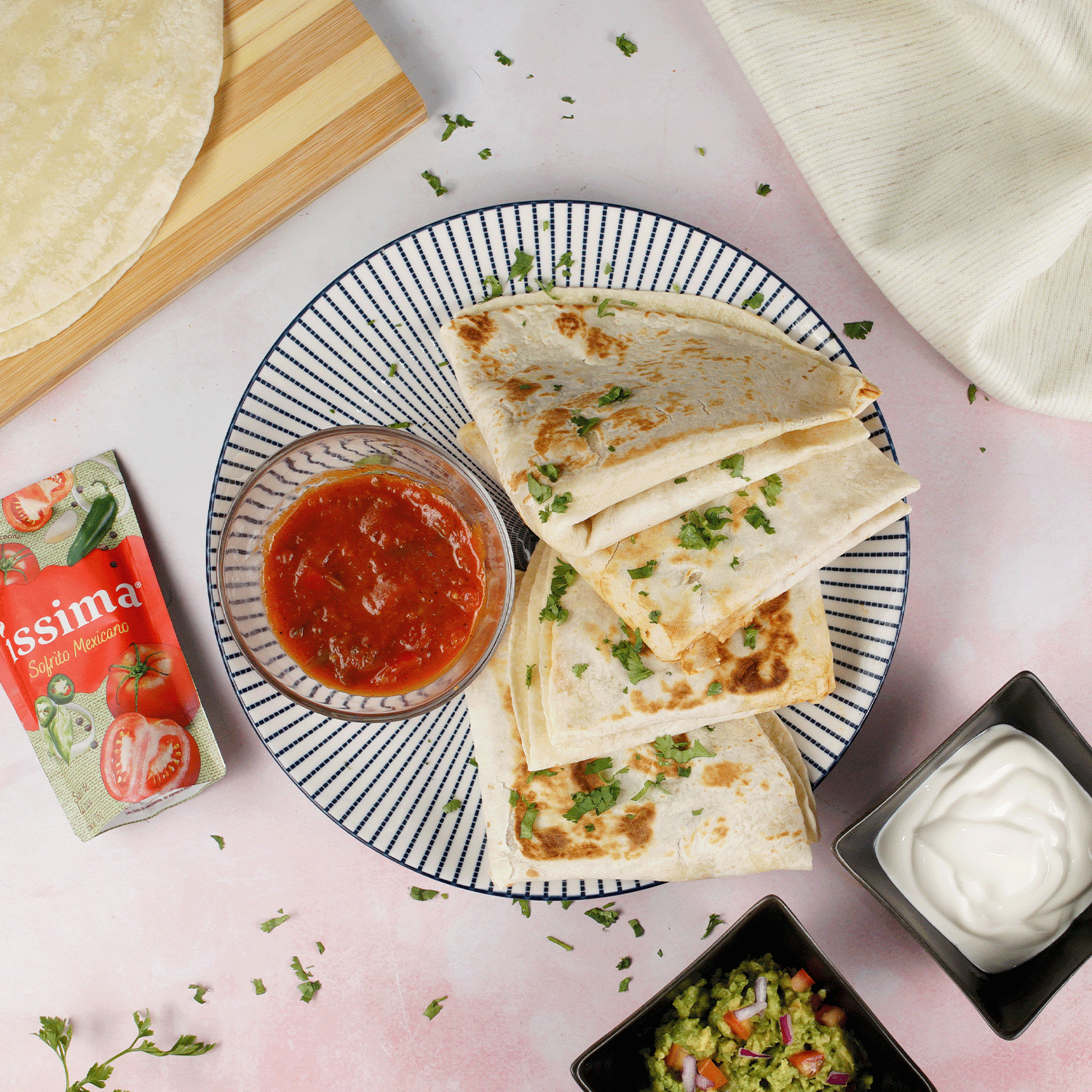 Quesadillas de pollo Issima