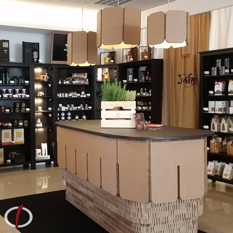 Mobili, arredi e scenografie in cartone Comides