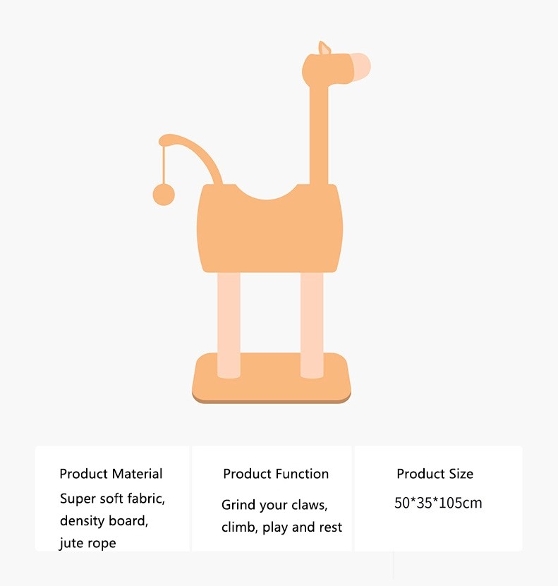 Giraffe Cat Tree COMI PET