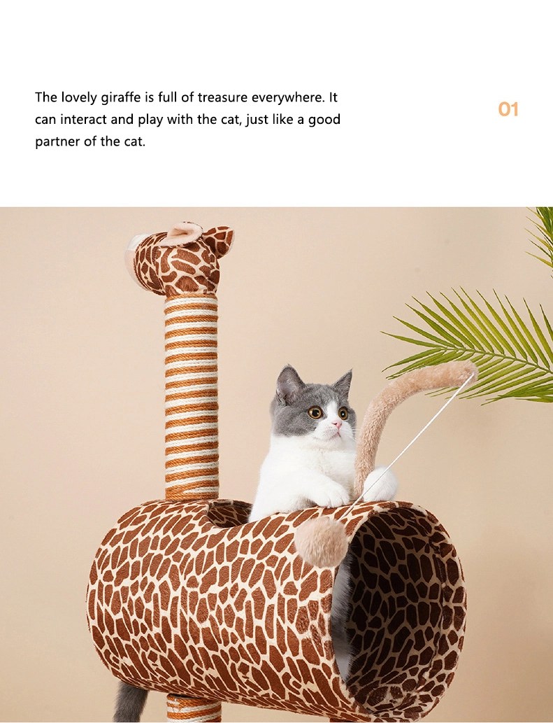 Giraffe Cat Tree COMI PET