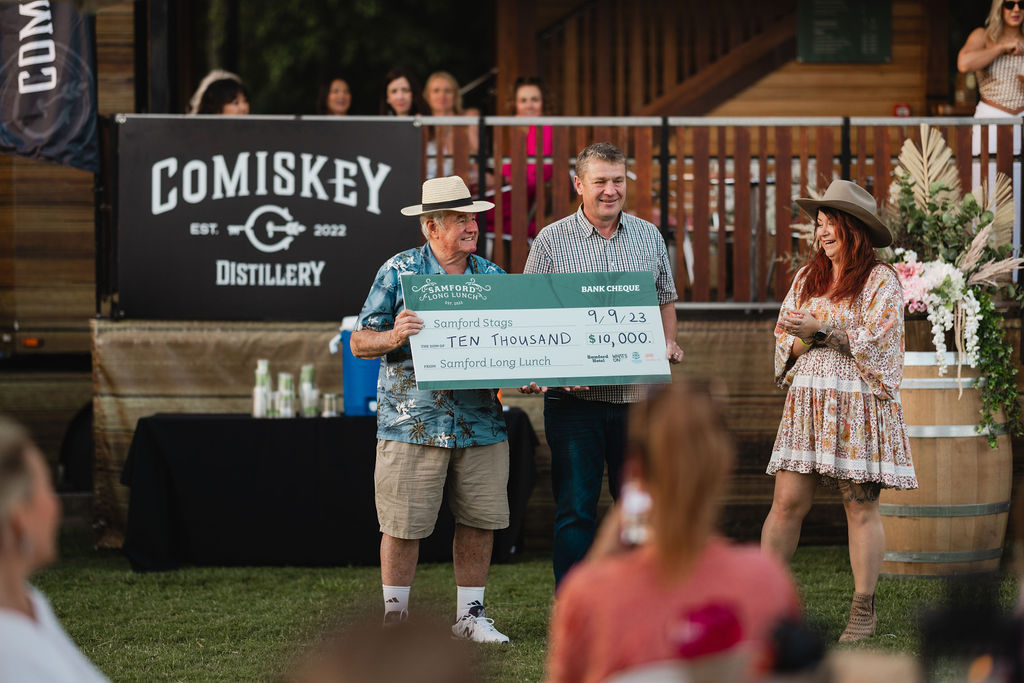 Comiskey Group raise 10,000 for local rugby team, Samford Stags at the
