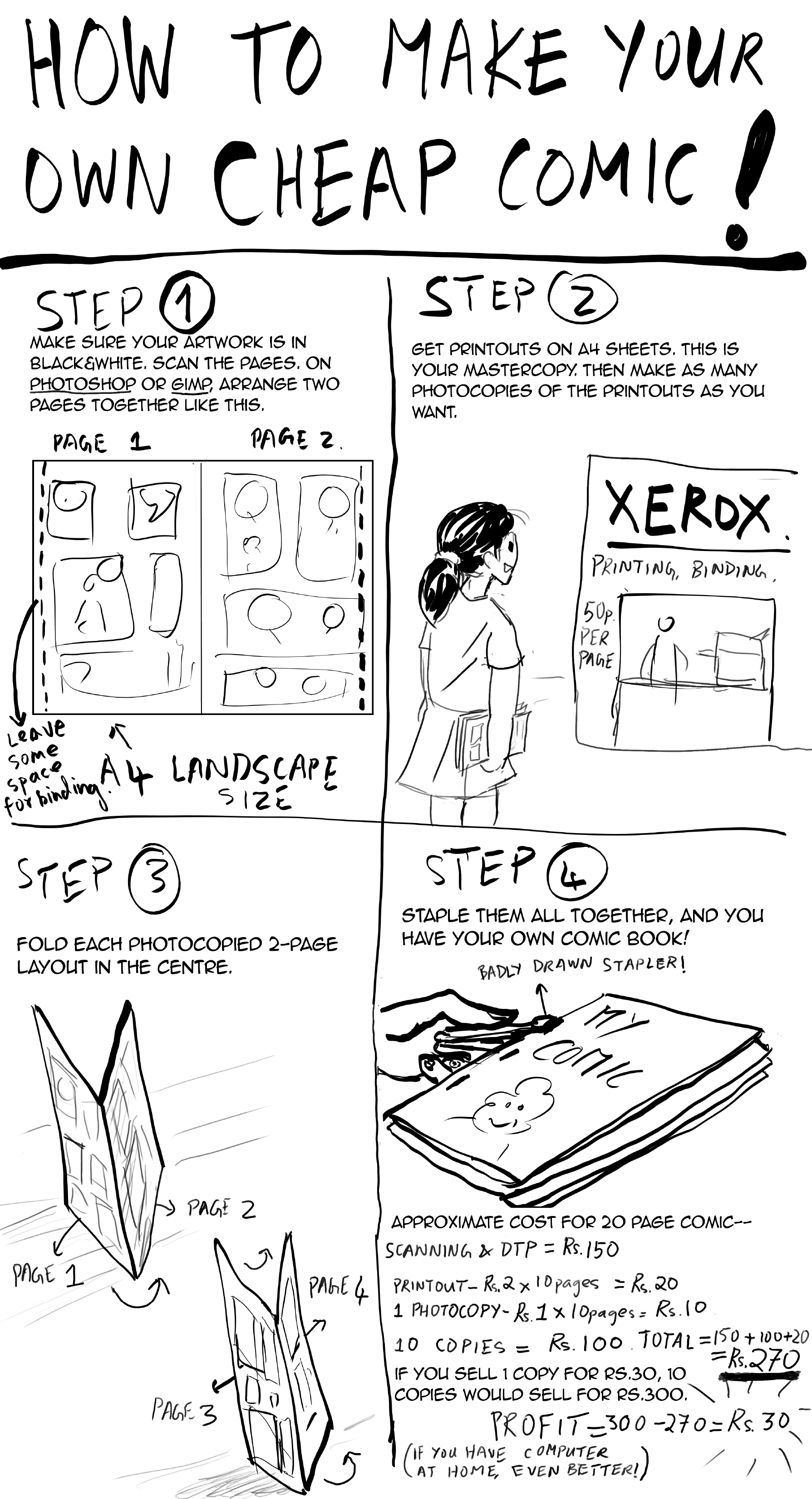 How To Make Money As A Comic Artist hamidrdesign