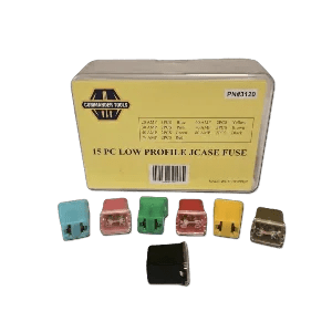 15 Pc. Low Profile J-Case Fuse – commandertools.com