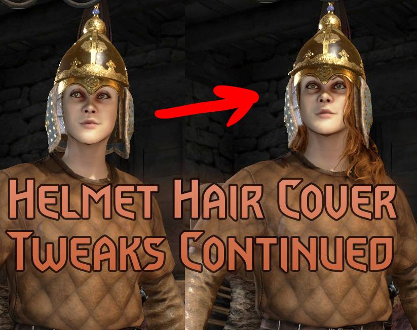 MOD Helmet Hair Cover Tweaks Continued » Все о Mount and Blade. Моды