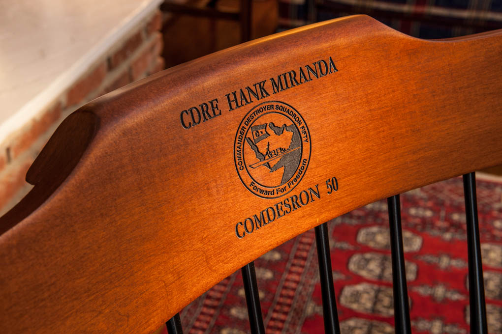 Command Presents Laser Engraved Chairs Personalized Military Chairs & Gifts