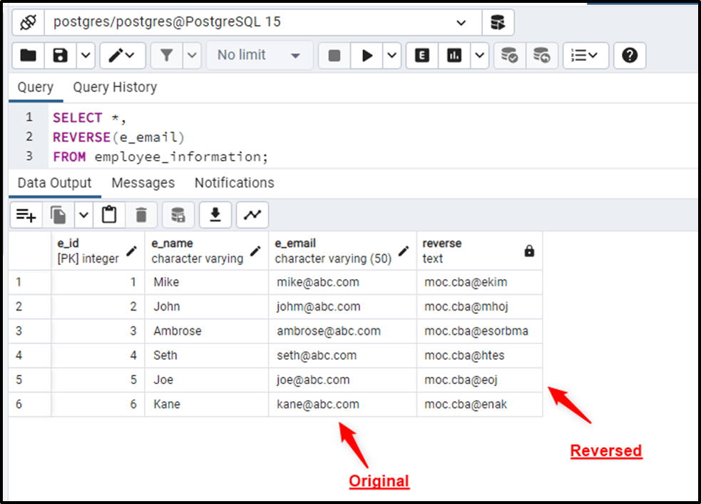 How to Use REVERSE() Function in PostgreSQL CommandPrompt Inc.