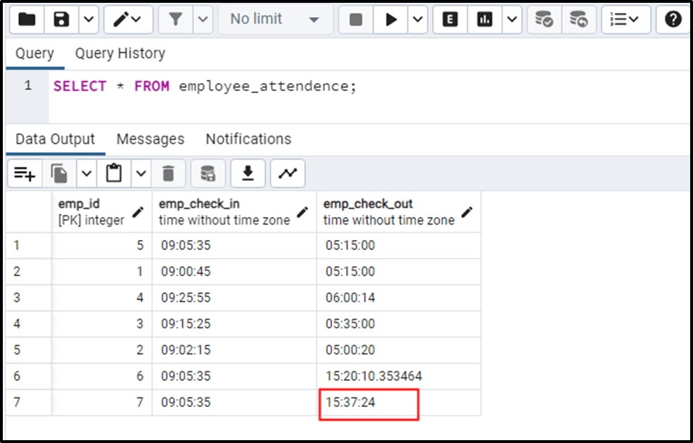 PostgreSQL TIME Data Type With Examples CommandPrompt Inc.