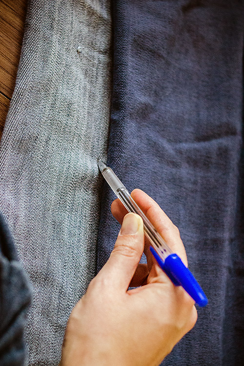 DIY Turn regular jeans into skinny jeans Commatose.ca