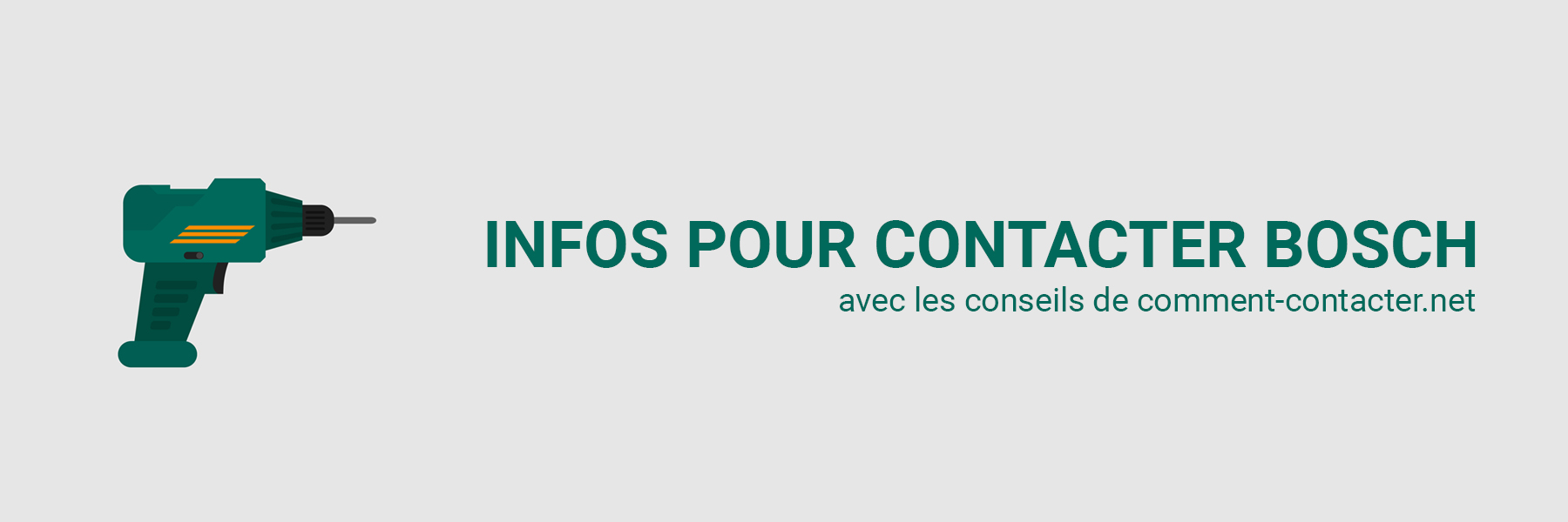 Comment contacter le service après vente Bosh ? Comment Contacter