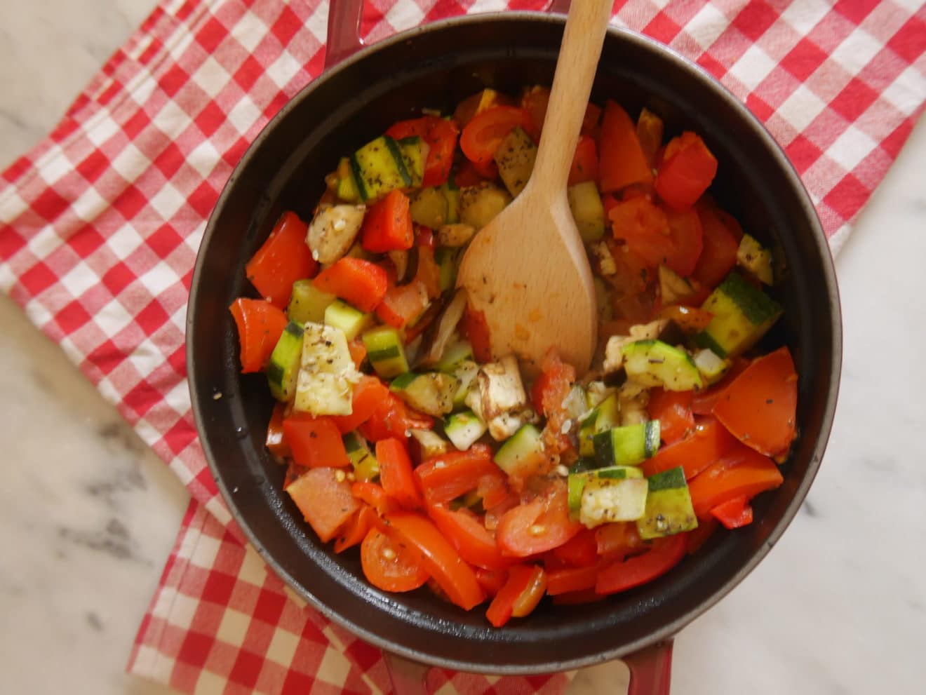 Ratatouille express au four Comment j'ai changé de vie
