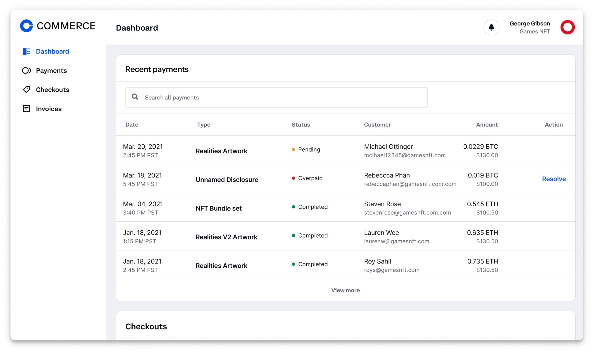 Accept Crypto Within Minutes | Coinbase Commerce