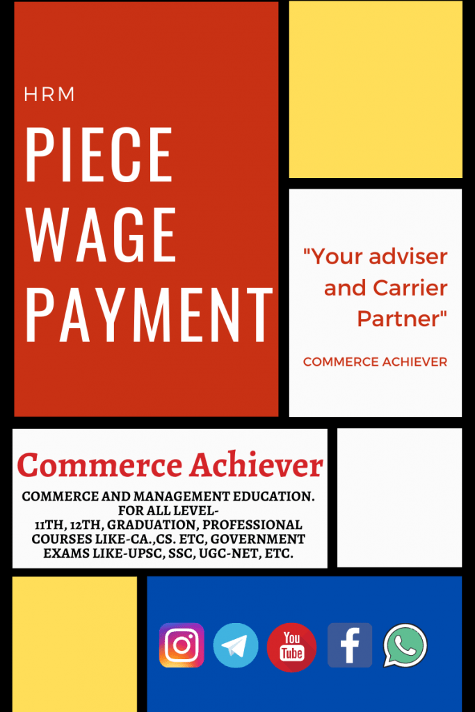 Taylor’s Differential Piece Rate Plan Commerce Achiever