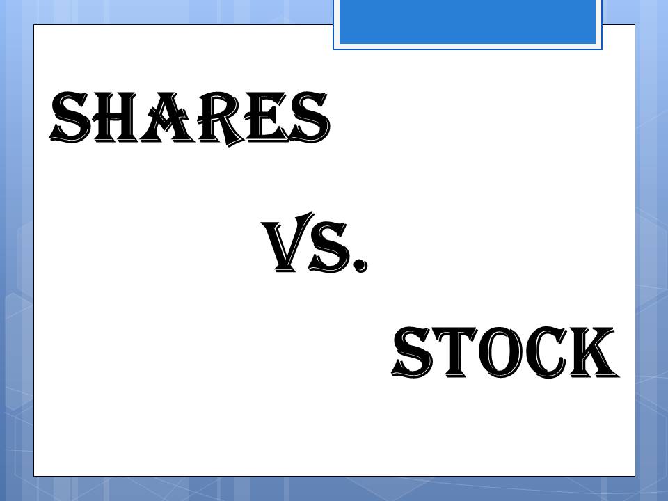 STOCK AND SHARES COMMERCEIETS