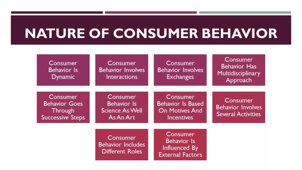 NATURE OF CONSUMER BEHAVIOR TOP 10 POINTS EXPLAINED