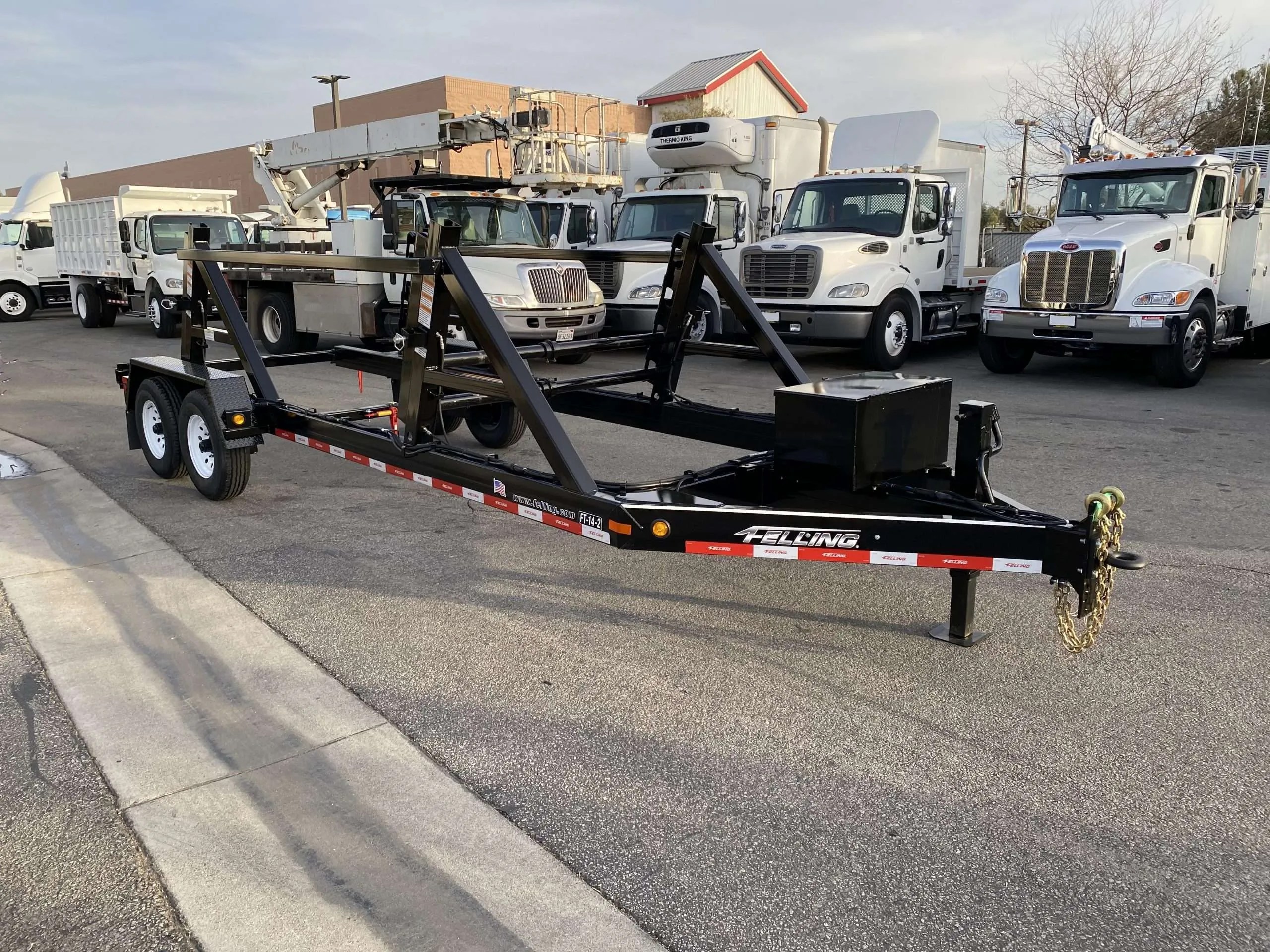 2022 Felling FT142R Cable Trailer Stock 22T1348 Commerce Truck And