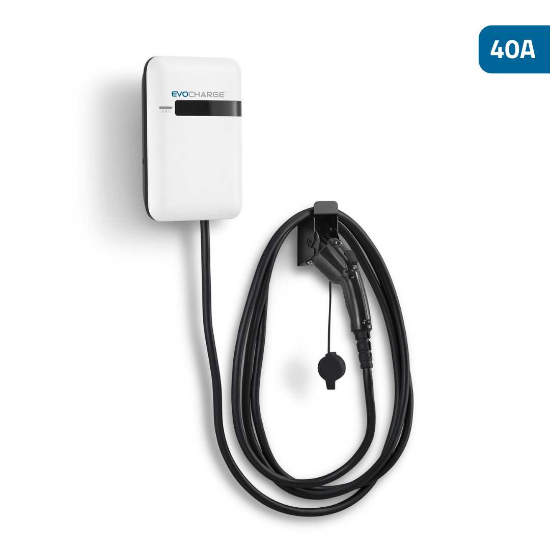 Commercial 40 Amp Level 2 EV Charger iEVSE EvoCharge