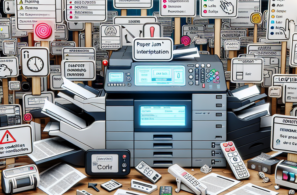 Copier Error Codes Decoding Common Messages & When to Call for Help