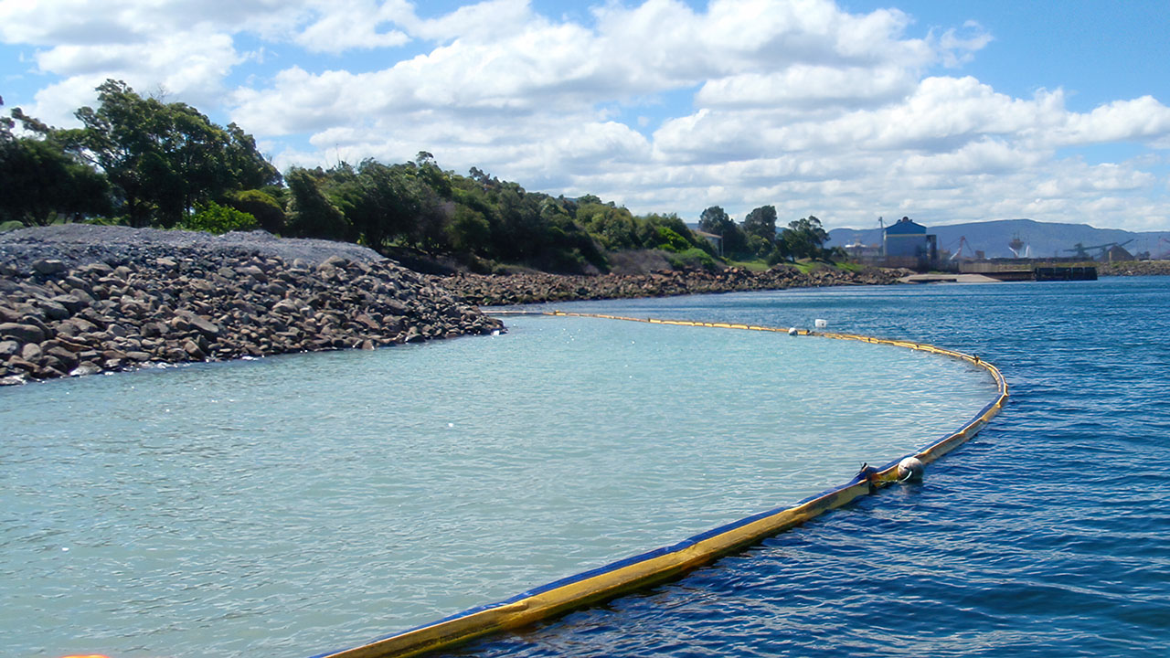 Silt Curtain Class 2 (20m) Commercial Diving Services Australia