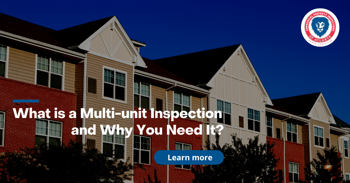 Multiunit Inspection 101 Commercial Property Inspections of Atlanta