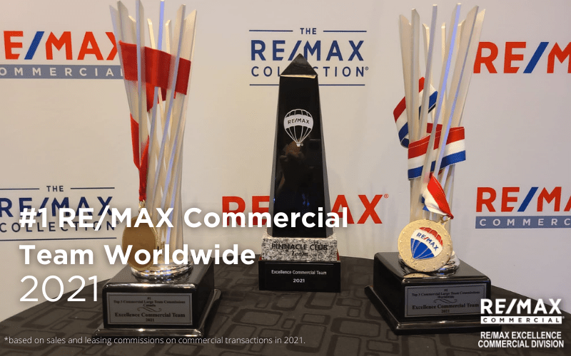 RE/MAX Excellence Commercial Division Awarded 1 RE/MAX Commercial Team