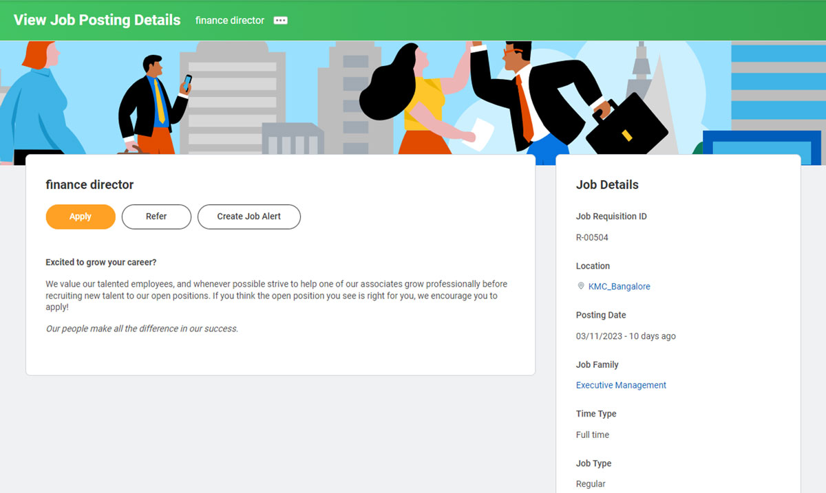 New for Workday Recruiting Internal Mobility Commit