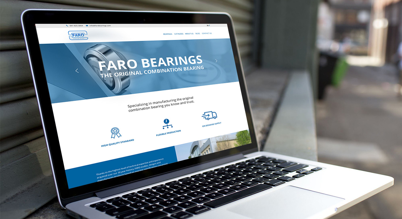 Faro Bearings Commit Marketing A FullService Marketing,  Design