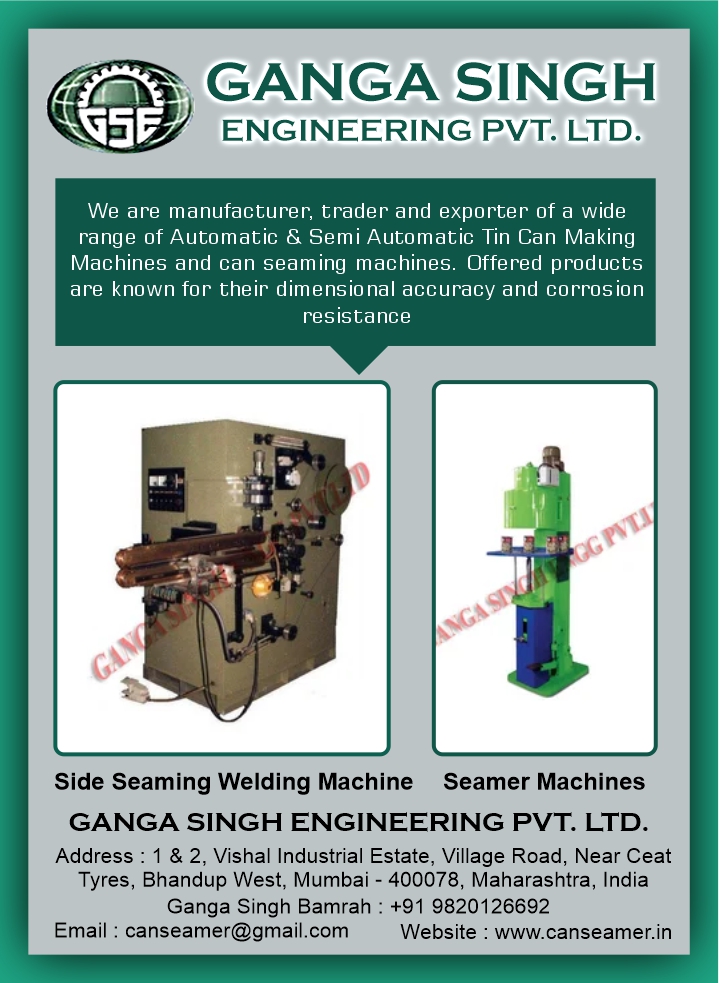 Ganga Singh Engineering Pvt. Ltd. » Packaging Machinery Manufacture in