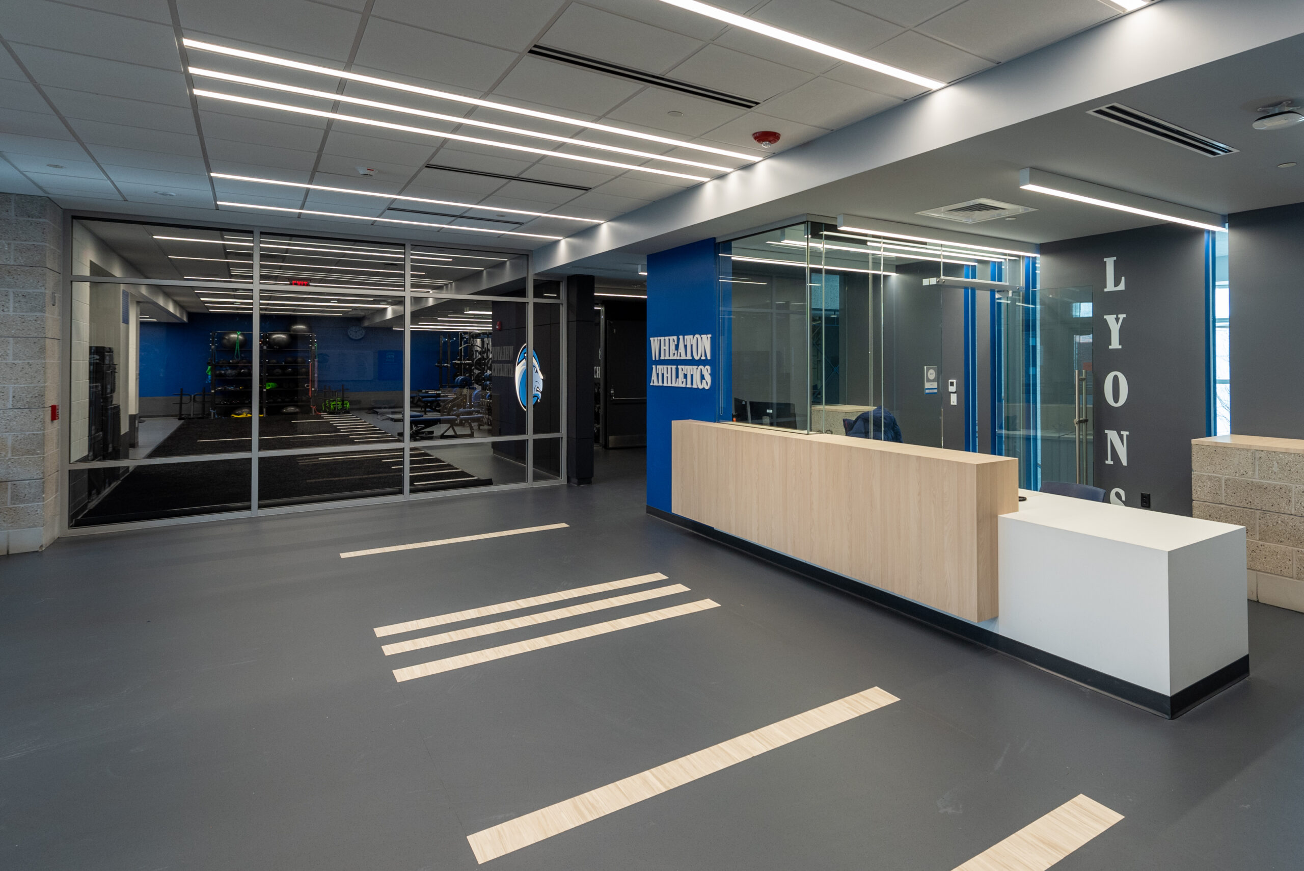 Wheaton College Haas Athletic Center Commodore Builders