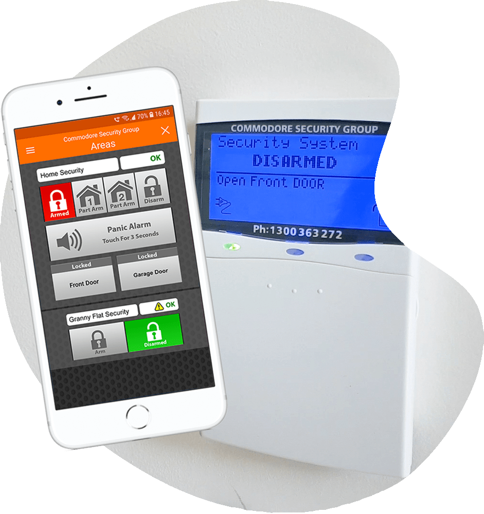 Commodore Security Alarms & CCTV Residential & Commercial