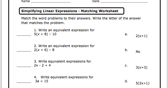 7th Grade Ccss Math | Common Core Worksheets