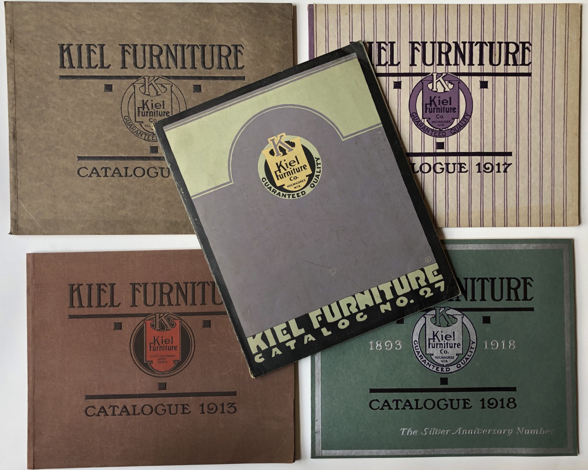Kiel Furniture Catalogue for 1913, 1916, 1917, 1918 & 1920 -- Arts
