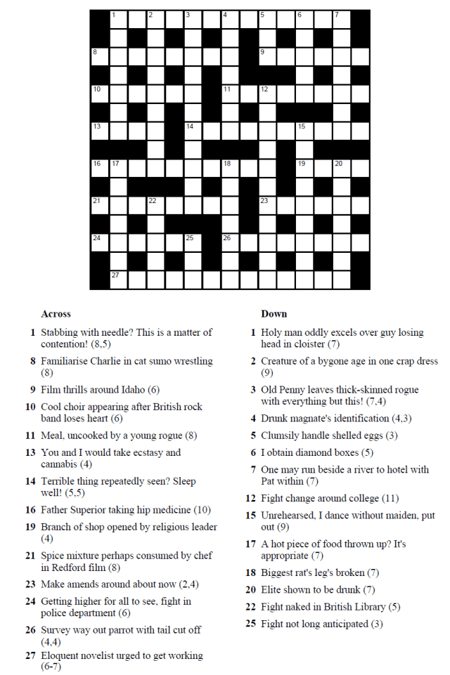 54 Consumed Completely Crossword Crossword Clue