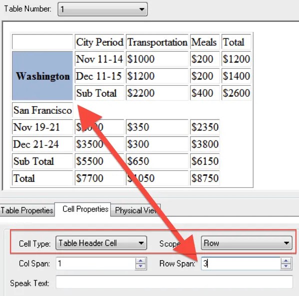 tablesaddingrowspanineditorhighlighted2.png PDF Accessibility and Compliance