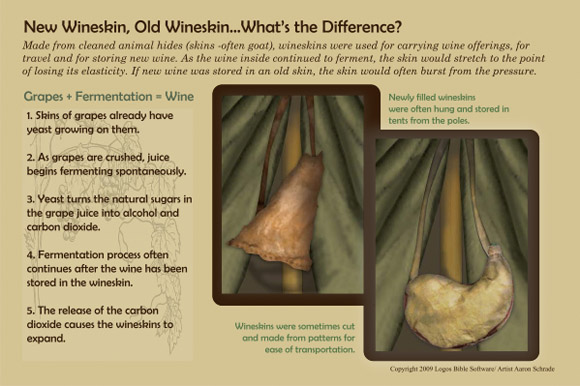 Day 57 | Matthew 9:14-17 |New Wineskin vs. Old Wineskin | A Common 
