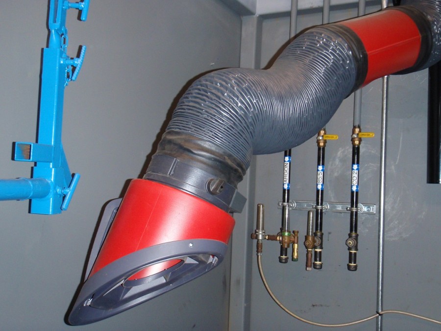 Welding Ventilation Energy Efficient Upgrade