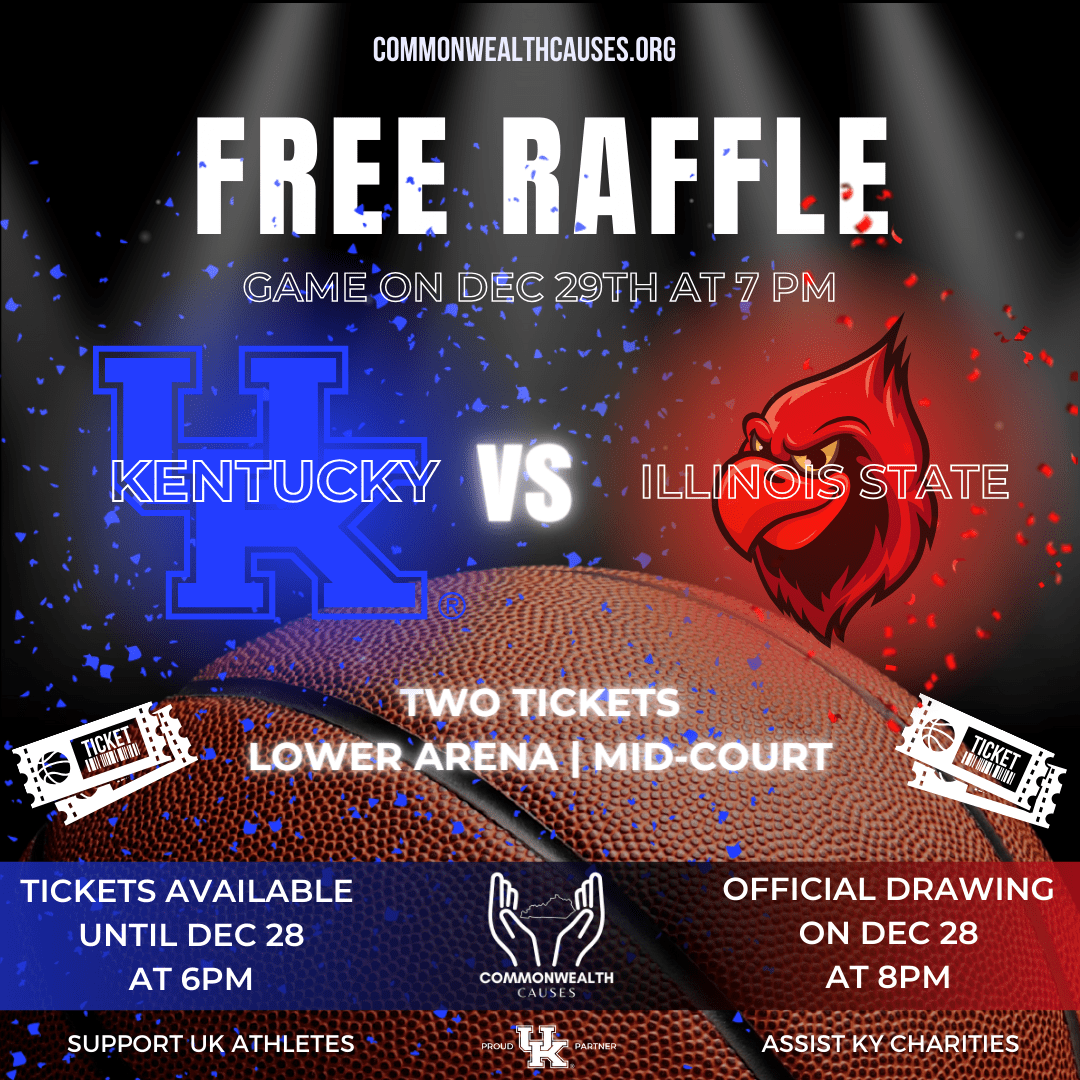 FREE RAFFLE Two UK vs Illinois St. Men's Basketball Game Tickets (Mid